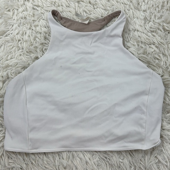 Lululemon Strong Lines Bra *Medium Support, B/C Cup White - Picture 1 of 6